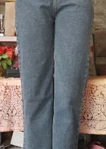 Non-stretchable High Rise Women Denim Jeans