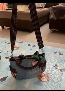 Denim Hand Bag