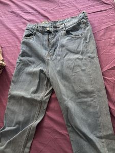 Light Wash Straight Leg Jeans