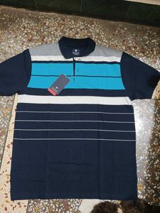 Stylish Striped Polo Shirt
