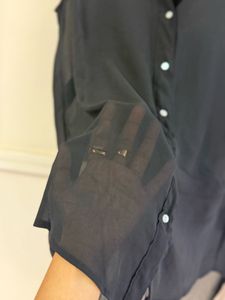 Sleeveless Black Top