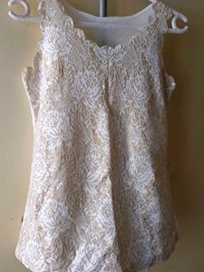 Lace Detail Top
