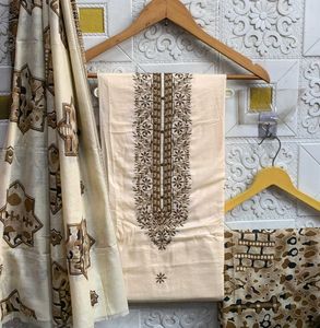 Cotton Unstitched Dress Set