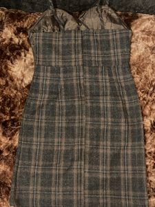 Vintage Plaid Mini Dress