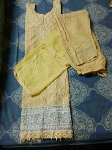 Embroidered Kurta Set