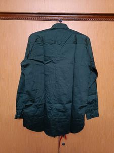 Cotton Dark Green Shirt