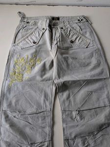 Lee Embroidered Cargo Pants