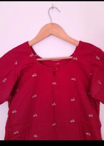 Red Bicycle Print TOP