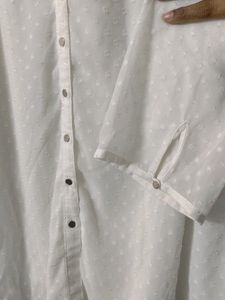 Plus Size White Lace Top From Westside