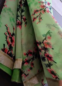 New Saree With Blouse