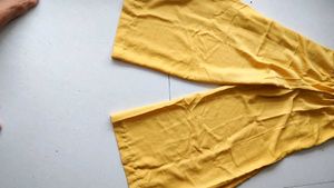 Yellow Culottes Plazo