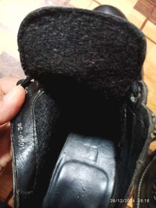 Authentic Leather Imported Boots In Mint Condition
