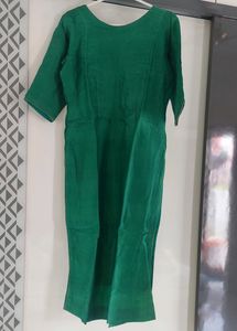Green Plan Kurta Set