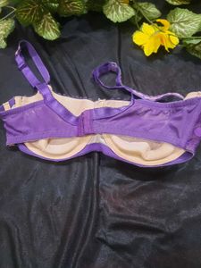 Purple Polka Dot Bra