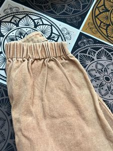 Cute Brown Mini Skirt