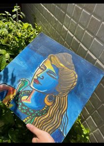 Handmade Shivji Painting