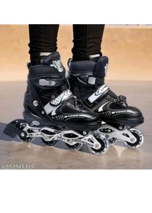 Black Inline Skates - Size Adjustable