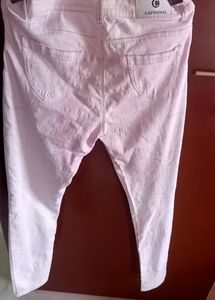 White Low Waist Jeans For Women