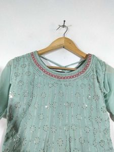 Pastel Blue Kurta (Women&#39;s)
