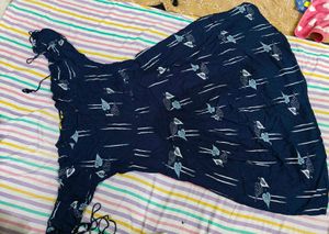 Stylish Navy Blue Dress