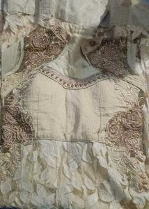 Elegant Embroidered Ethnic Gown