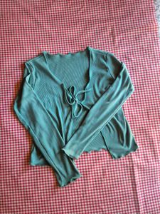 Green Cardigan