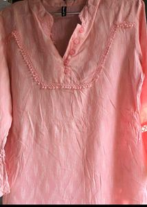 Pink Short Kurtiii 🩷🩷