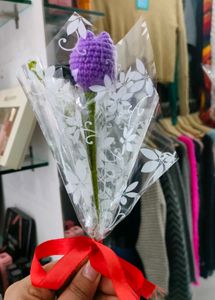 Crochet Hand Made Tulip Flower