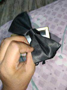 Mr. Williams Black bow Tie
