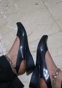 Black Slingback Heels