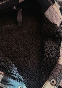 Checkered Shirt-Style Jacket