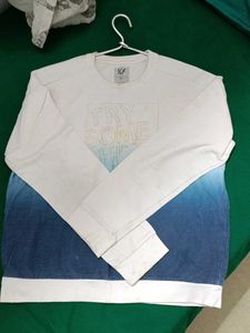 Ombre Graphic Sweatshirt