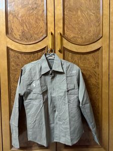 Casual Olive Green Shirt