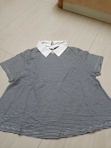 Collar Checks Tshirt