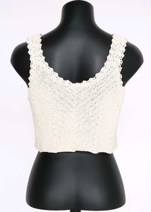 Crochet Button-Up Tank