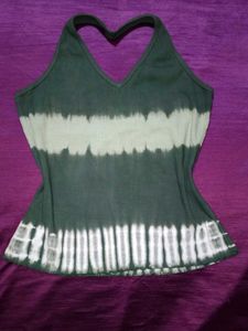 Tie-Dye Halter Top