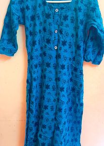 Beautiful Straight Kurti💙