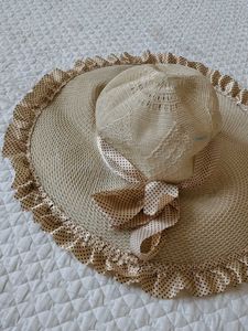 Elegant Straw Sun Hat