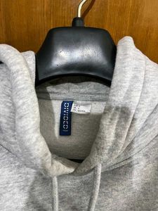 H&amp;M NASA LIGHT GREY RELAXED FIT HOODIE