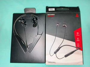 BOAT NEO ROCKERZ Black Wireless Earphones
