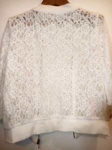 Lace Bomber Jacket Size S/ M/ L