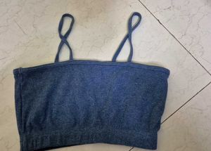Blue Colour Bralette