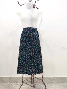Floral Midi Skirt