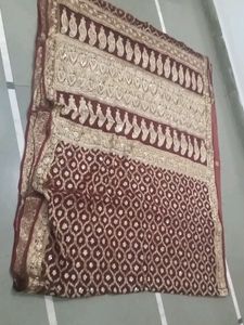 Bridal Designer Saree And Blouse