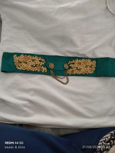 Emerald Green Embellished Dress