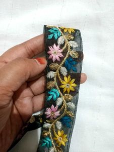 9 meter Kashmiri Embroidery Lace