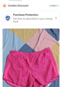Combo Of Two Active Wear Shorts