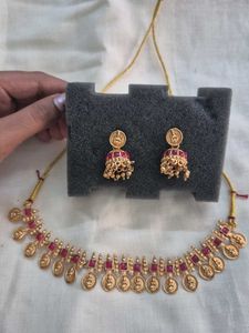 Traditional Necklace And Earings Set