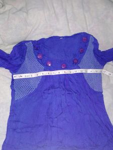Navy Blue Top For Girls And Women&#39;s