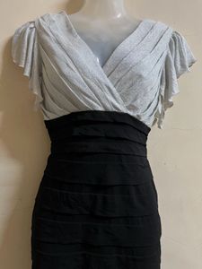 Glitter Layered Silver-black Pintrest One Picee